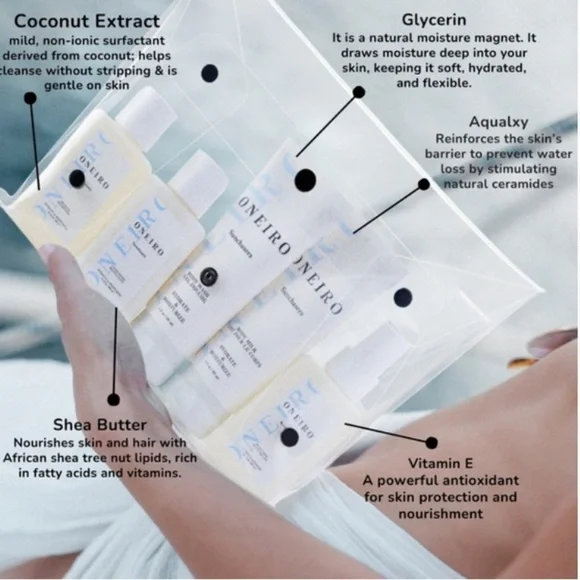 🖤ONEIRO🖤5 Piece”Sunchasers Ready, Go Kit”/NIP Bath & Body